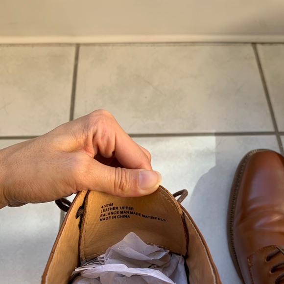 Joseph Abboud Brown Oxfords main image 5
